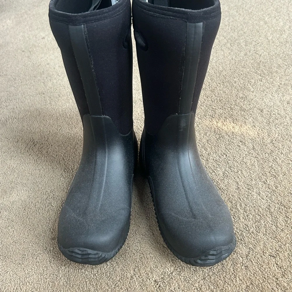 Roper Black Rain & Snow Boots Waterproof Design